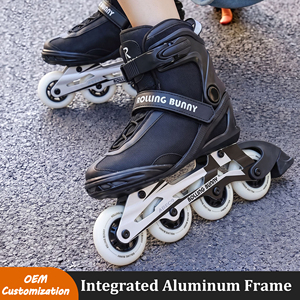 Patines en Línea Profesionales 2026 para Hombre y Mujer, Marco de Aleación de Aluminio con 4 Ruedas, Ideales para Deportes Recreativos al Aire Libre - Product Image 1
