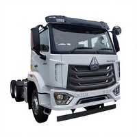Truk Traktor Bekas Sinotruk Howo NX 371 400 HP Diesel 6x4 10 Roda Prime Mover LHD/RHD Dijual