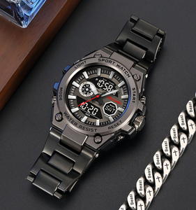 SKMEI 2416, venta al por mayor, relojes electrónicos multifuncionales de choque, relojes de pulsera para Hombre, reloj deportivo analógico Digital resistente al agua - Product Image 5