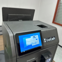 Système de point de vente pour restaurant avec kiosque de paiement en libre-service, fonction de paiement en espèces et de rendu de monnaie, écran 15,6 pouces, système d'exploitation Windows, SDK activé
