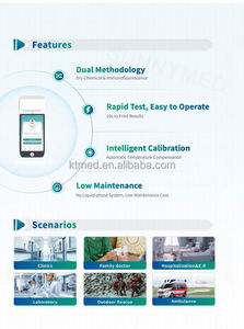 Analizador de Inmunoensayo Portátil KT-B135 FT3/FT4/TSH, Dispositivo de Laboratorio Bioquímico Veterinario Portátil - Product Image 4