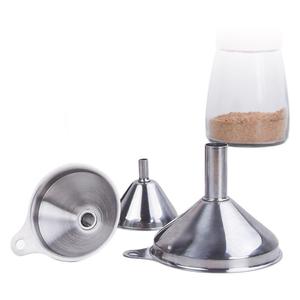 3 Piece Stainless Steel Funnel Set For Liquid Dispensing Cooking Tools - Product Image 5
