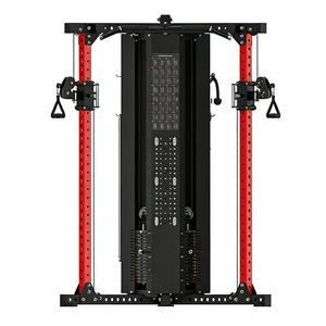 Équipement de fitness professionnel commercial multi-gym 8 stations en acier pour la musculation et la sécurité du dos, idéal pour les entraîneurs de bodybuilding - Product Image 3