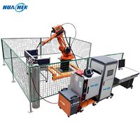 Station de travail robotisée pour soudage avec garantie de 2 ans, entraînement électrique, protection IP65, installation clé en main et service de formation