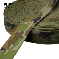 AMCU Nouvelle sangle en nylon imprimée camouflage traitée NIR ignifuge d'Australie, haute ténacité, équipement tactique, ruban extérieur