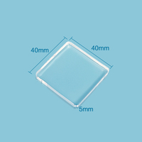 Coussinets en gel d'uréthane pour la protection des meubles, élastomère PU anti-vibrations, coussinets en gel super adhésifs sans traces, feuille de silicone transparente antidérapante