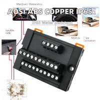 Connecteur de borne AOSI ABS mâle/femelle 1P 300V pour module Mitsubishi, distribution d'alimentation, carte à vis, câblage PLC, armoire de commande