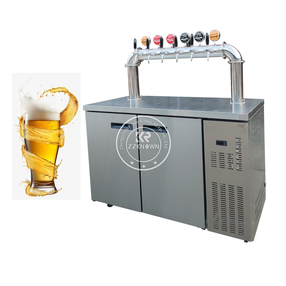 2024 baja nirkarat warna hitam Bar 5l Draft bir tong mesin Dispenser otomatis Kegerator bir Dispenser