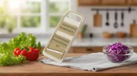 Coupe-légumes et trancheuse en plastique multifonctionnelle pour pommes de terre de cuisine, grattoir et couteau en plastique