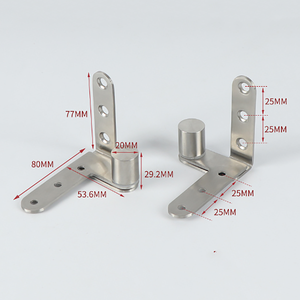 <span class=keywords><strong>Bisagras</strong></span> angulares de 90 grados de cierre suave en forma de L de acero inoxidable Característica de ocultación de diseño moderno industrial para hoteles - Product Image 3