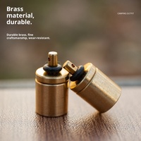Adaptateur de réservoir de gaz butane gonflable portable pour cuisinière de camping en plein air, accessoires de brûleur à gaz - Outil de camping