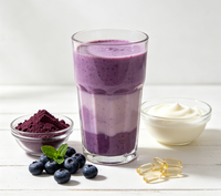 Blauwe Bosbes Extract Poeder 10:1 Natuurlijk Anthocyanine Rijk Bulk Voedingsmiddelkwaliteit Fruitpoeder Groothandel OEM Supplement Ingrediënt