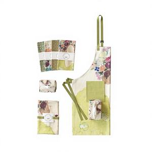 Delantal de Cocina de Lino y Algodón con Estampado Digital Personalizado, Ecológico, Sin Mangas, para Adultos, Sin Pedido Mínimo, con Etiqueta Privada para Marcas Minoristas - Product Image 4