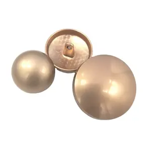 Fashion gold colour alloy shank button custom logo metal buttons for sewing