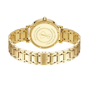 Nuevo Reloj de Moda para Mujer de Acero Inoxidable con Esfera de Piedras Preciosas, Cristal de Zafiro, Superluminoso, Resistente al Agua, Correa de Cuero Ronda - Product Image 3