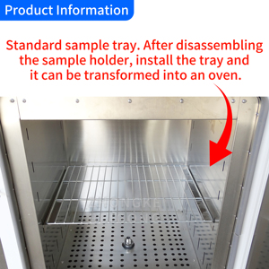 गैर-धातु सामग्री के विभिन्न उच्च तापमान उम्र बढ़ने वाले परीक्षण के लिए 100-300 तक गर्म वायु उम्र बढ़ने कक्ष - Product Image 6