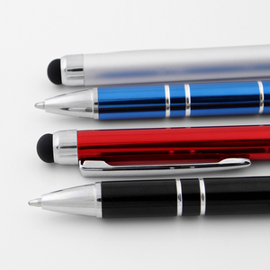 Promo Stylo Bille en Aluminium Personnalisable avec Logo, Pointe de 1 mm, Largeur d'écriture de 1,0 mm, Couleur Noire - Product Image 5