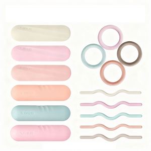 Kit d'entraînement Pilates à domicile LA : Anneau lesté en acier et silicone durable avec barre de Pilates pour le yoga, la musculation et les exercices de fitness - Product Image 1