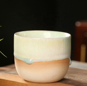 Tasse à café kung fu <span class=keywords><strong>en</strong></span> céramique bleu clair, de style <span class=keywords><strong>japonais</strong></span> créatif, pour le thé, la poterie traditionnelle, 4oz - Product Image 4