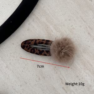 Pinza de Pelo con Estampado de Leopardo Retro para Mujer - Product Image 4