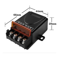 Ac 220 Volt nirkabel sakelar pengendali jarak jauh Relay Rf 30A 433Mhz nirkabel pemancar dan penerima Rf