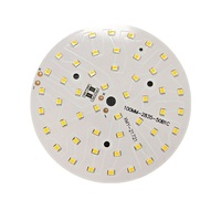100mm DC 5V LED Source de lumière panneau en aluminium basse tension SMD LED PCB lampe panneau chaud/blanc 3000K/6000K perles