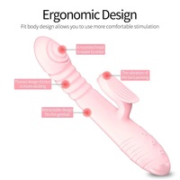 Neuer 3-in-1 Klopf-, Stoß- und Vibrationsvibrator für Damen Sex Erwachsene Klimax-Stimulation Massagegerät Vibrationsdildo Sexmaschine