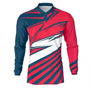 Jersey de carreras de manga larga para hombre, para ciclismo de descenso, Bmx y Deportes de motocicleta, ropa de carreras de automóviles, ropa de bicicleta transpirable - Product Image 4