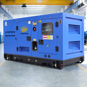 Generator industri 30kw 50kw 75kva 100kw 125kva 200kw 250kva 300kva tanaman daya Generator Diesel senyap pengendali jarak jauh - Product Image 2