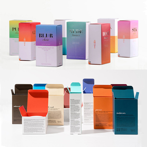 Luxury Deluxe Cream Foundation Cosmetic Skin Care Gift Box Cosmetic Skincare Set Box Packaging