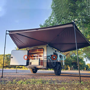 รถคาราวานอลูมิเนียมแผ่นคาราวานแบบออฟโรดสำหรับใช้ในครัวกลางแจ้ง - Product Image 2
