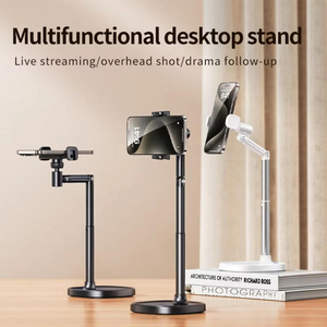 ฐานวางโทรศัพท์แบบมีน้ำหนักถ่วง 2 in 1 แข็งแรงทนทาน ปรับระดับความสูงได้ ที่วางโทรศัพท์มือถือแบบตั้งโต๊ะ วัสดุโลหะ - Product Image 6