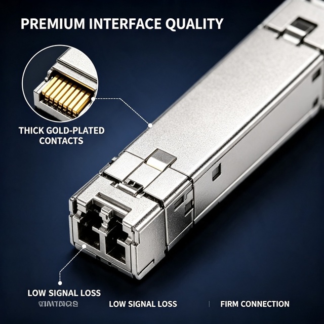 Good 1.25G SFP Transceiver Module 1000Base-SX Multimode LC Fiber for Servers & Switches Certificate 24/7 Support