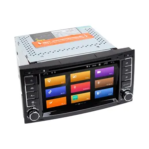 2 + 32G 7 "2 DIN 멀티미디어 GPS 네비게이션 VW Touareg 운송업자 T5 자동차 라디오 자동 DVD 플레이어 안드로이드