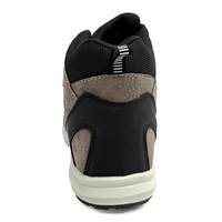 Chaussures de sécurité en cuir suédé mi-hautes MaxiTough, embout en acier, bottes de travail industrielles, résistantes à la graisse, antidérapantes, construction robuste