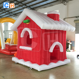 Gruta inflable de Papá Noel con iluminación LED de 2,5 m/casa inflable de Navidad/tienda inflable de Navidad - Product Image 6
