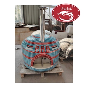 Four à pizza extérieur compact à bois en pierre, four à bois chinois en briques, four à pizza à bande transporteuse, four à pizza extérieur compact à bois en pierre - Product Image 4