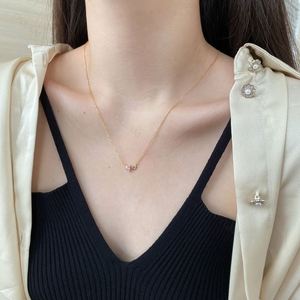 สร้อยคอจี้รูปหัวใจประดับเพชร CZ เงินแท้ 925 ชุบทอง 18K ยี่ห้อ Dylam Trendy มีสินค้าพร้อมส่ง ไม่มีขั้นต่ำในการสั่งซื้อ - Product Image 5