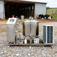 Réservoir refroidisseur de pasteurisateur de lait 150L 200L 300L 500L
