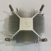 Peredam panas murah intel core lga 1156 1200 prosesor chip pendingin radiator heatsink aluminium ekstrusi