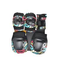 Équipement de protection professionnel YSMLE pour patins à roulettes, pour enfants et adultes, protections de poignets, coudes et genoux pour skateboard, idéal pour la saison printanière et les bébés