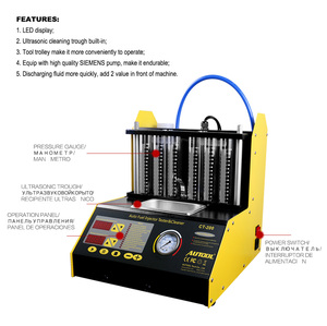 CT200 <span class=keywords><strong>Usine</strong></span> <span class=keywords><strong>BMW</strong></span> BENZ Ultrasonique 6 Cylindre Propre Outil Électronique Pour voiture Moto injecteur De Carburant testeur - Product Image 4
