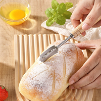 Fournitures de cuisson essentielles Pain au levain artisanal Outil de notation de la pâte boiteuse un couteau de cuisine indispensable pour marquer le pain