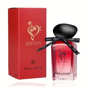 สีแดงที่รักกุหลาบกลิ่นหอมแบรนด์ใหญ่กลิ่นหอมติดทนนาน Mature ผู้หญิงเซ็กซี่ Eau de Toilette 50ml