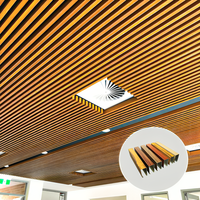 Matériaux de décoration intérieure personnalisés, panneaux de plafond en aluminium, panneaux de plafond suspendus en aluminium, dalles de plafond extensibles