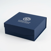 Boîte cadeau magnétique pliable de luxe personnalisée pour accessoires électroniques et numériques, emballage en carton rigide recyclable