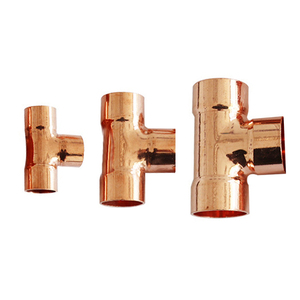 China Hardware 3 Way Elbow Copper Y Shape Copper Plumbing Pipe Fitting