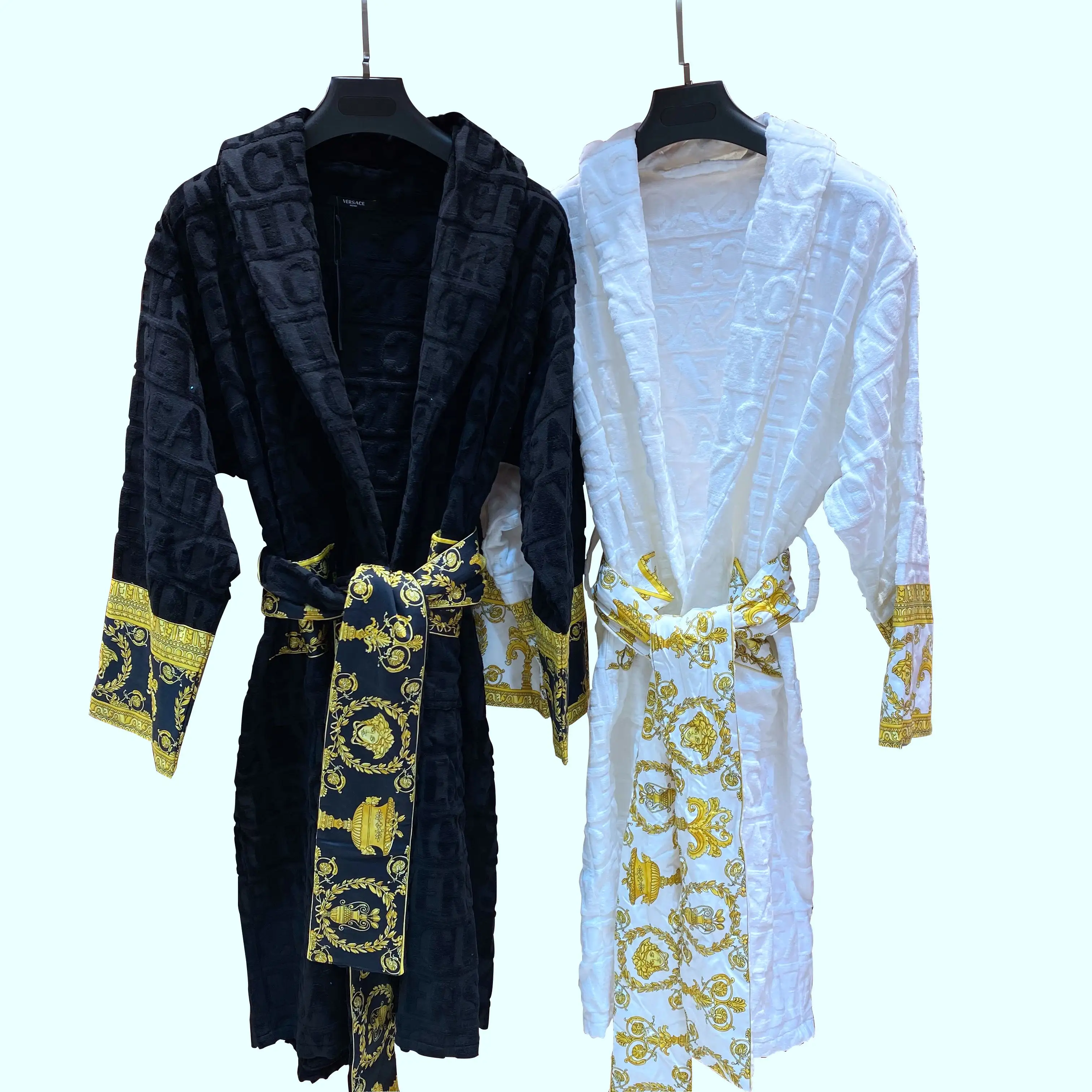 Roupão de banho coral de lã cor sólida, pijama longo para outono e inverno, plus size