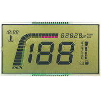 Fabrication et vente en gros d'écrans LCD numériques FSTN électriques pour instruments industriels, compteur de vitesse -20~70°C température de fonctionnement