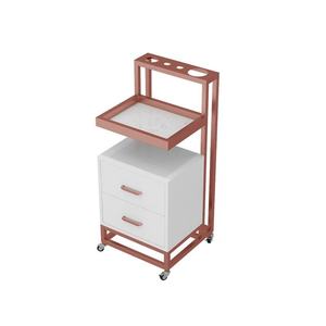 Meubles de salon de coiffure multifonctionnels modernes Zxm, tables et chariots à outils en métal avec étagères de rangement multi-niveaux pour utilisation en spa - Product Image 5